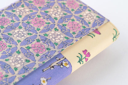 Hobonichi Techo 2026 Unsodo Bijutsukai Plum & Nadeshiko Floral Design A6 Cover