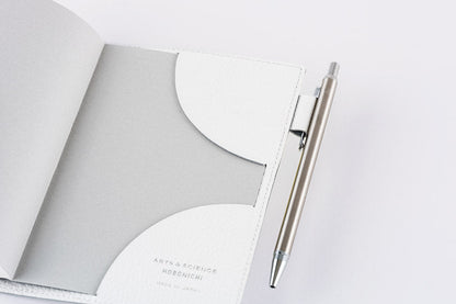 Hobonichi Techo 2026 A6 Original Planner Cover ARTS&SCIENCE Matte Shrink Leather White