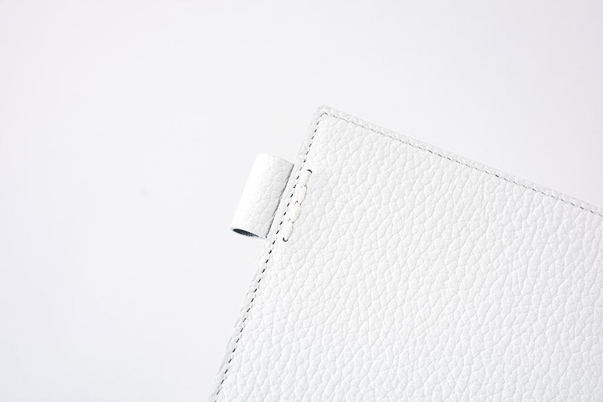 Hobonichi Techo 2026 A6 Original Planner Cover ARTS&SCIENCE Matte Shrink Leather White