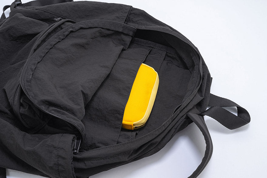 Hobonichi Techo 2026 Packable Backpack Lightweight Foldable Nylon Travel Bag