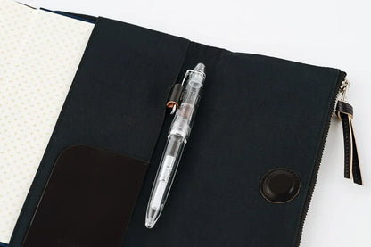 Hobonichi Techo 2027 Tragen Black Weeks Cover