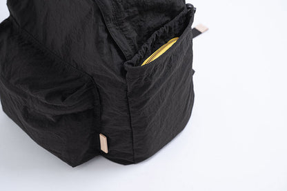 Hobonichi Techo 2026 Packable Backpack Lightweight Foldable Nylon Travel Bag