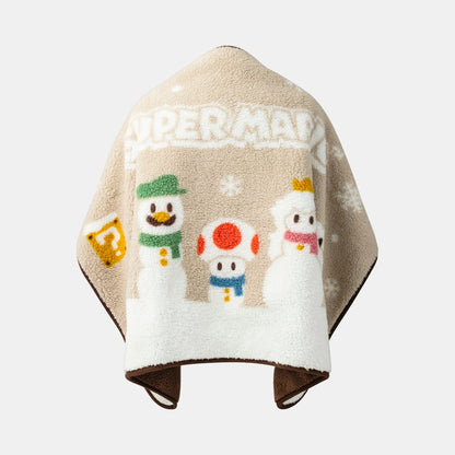 Super Mario Winter Collection Cushion Blanket