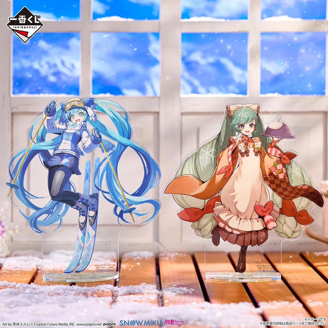 Ichiban Kuji Snow Miku 2024 Big Acrylic Stand P Prize