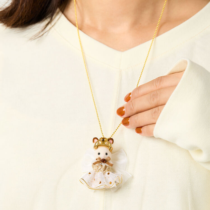 Sylvanian Families Chocolate Rabbit Baby Pendant Set