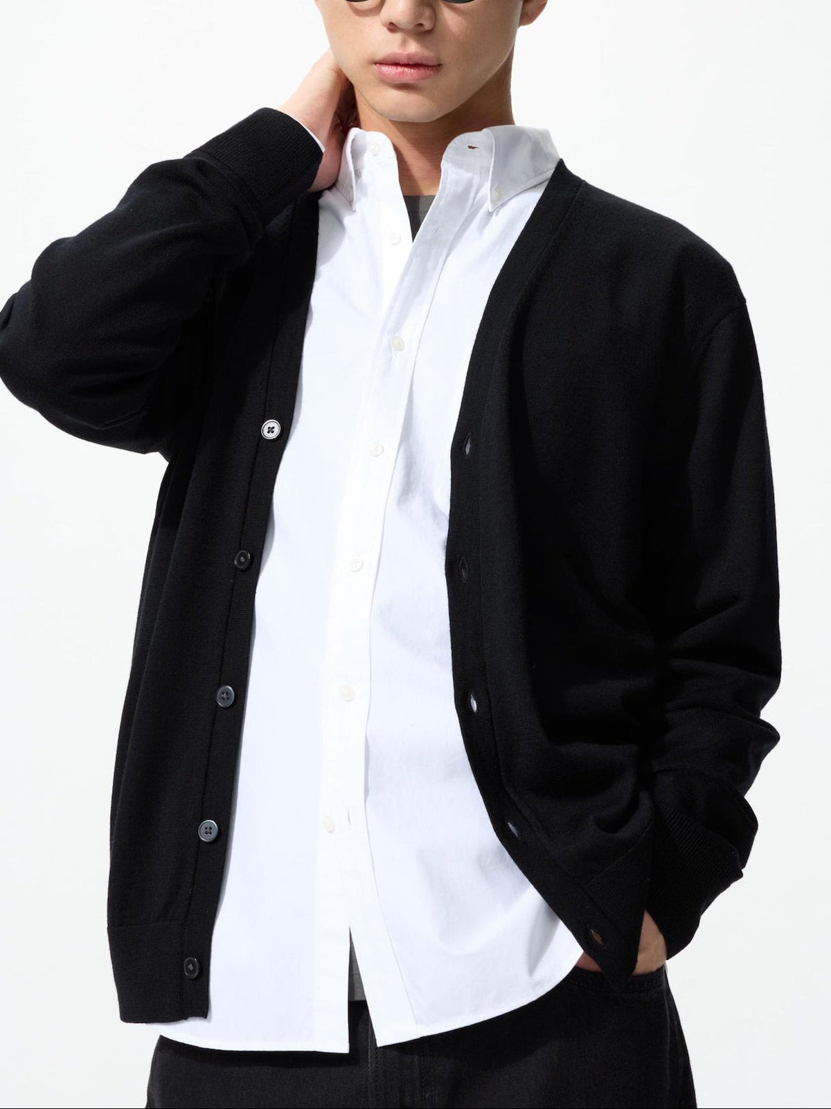 Uniqlo Merino V-Neck Cardigan