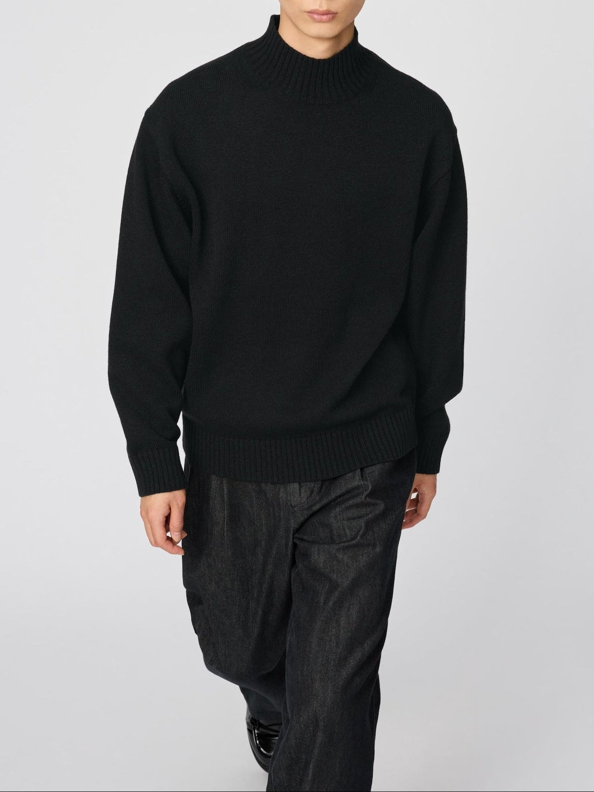 UNIQLO : C Low Gauge High Neck Sweater