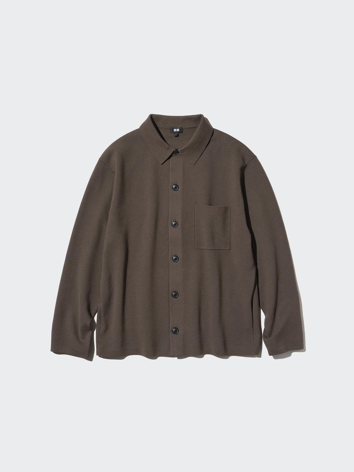 Uniqlo Milano Rib Shirt Cardigan