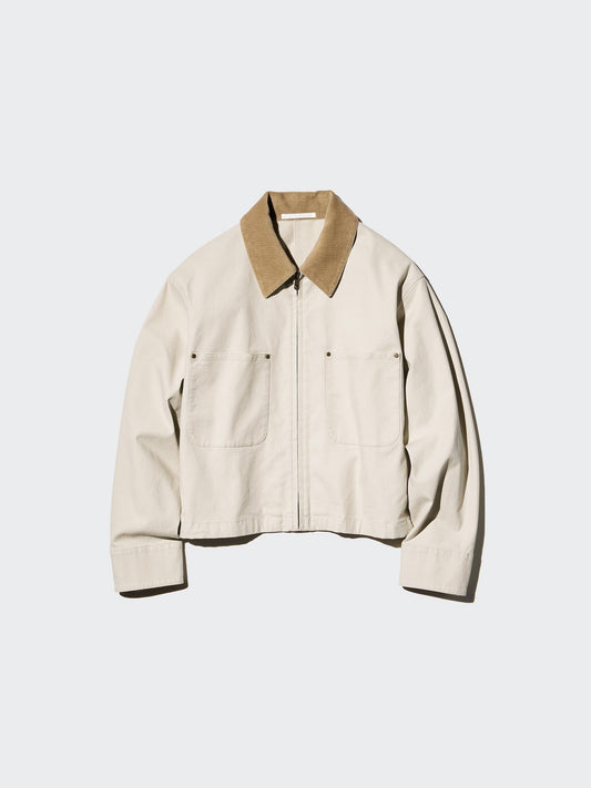 Uniqlo Zip-Up Short Jacket