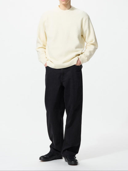 Soufflé Yarn Crew Neck Sweater