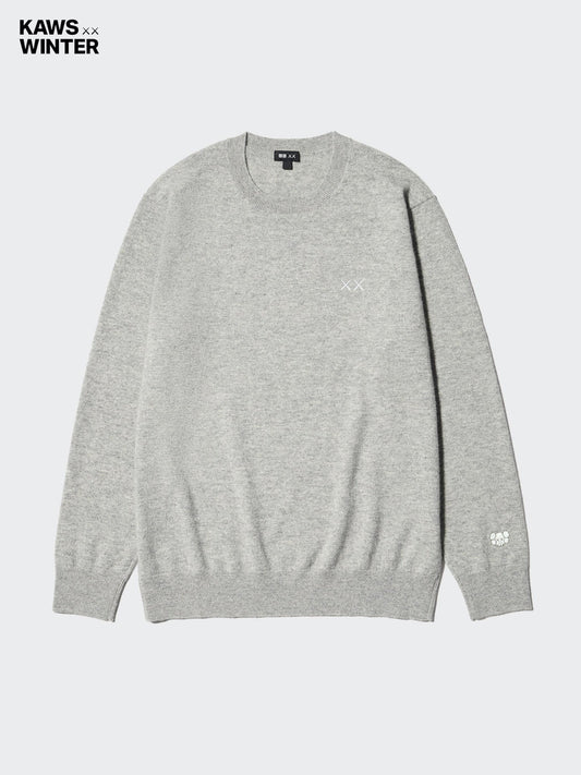 Uniqlo KAWS Winter Cashmere Crew Neck Sweater