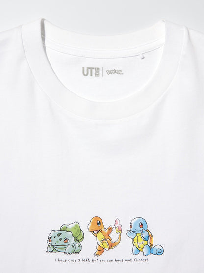 Uniqlo UT Pokemon 30th Anniversary Watercolor Graphic T-Shirt