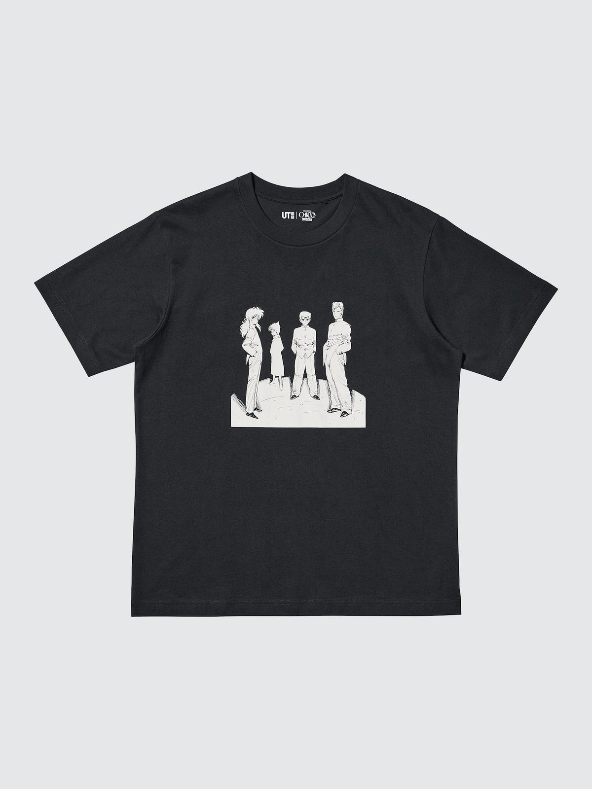 UNIQLO Yu Yu Hakusho Manga UT T-Shirt Shueisha 100th Anniversary Graphic Cotton Tee