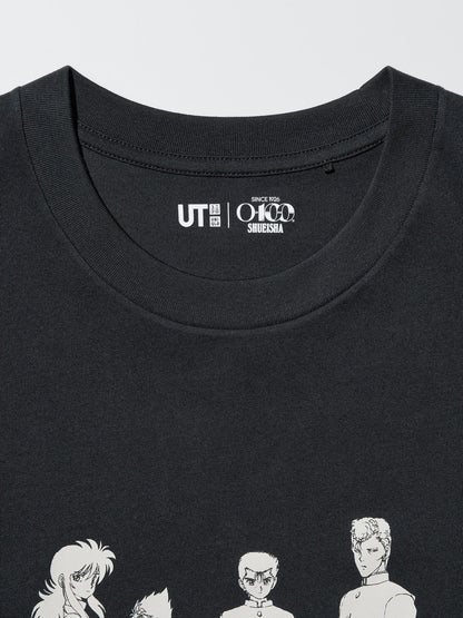 UNIQLO Yu Yu Hakusho Manga UT T-Shirt Shueisha 100th Anniversary Graphic Cotton Tee