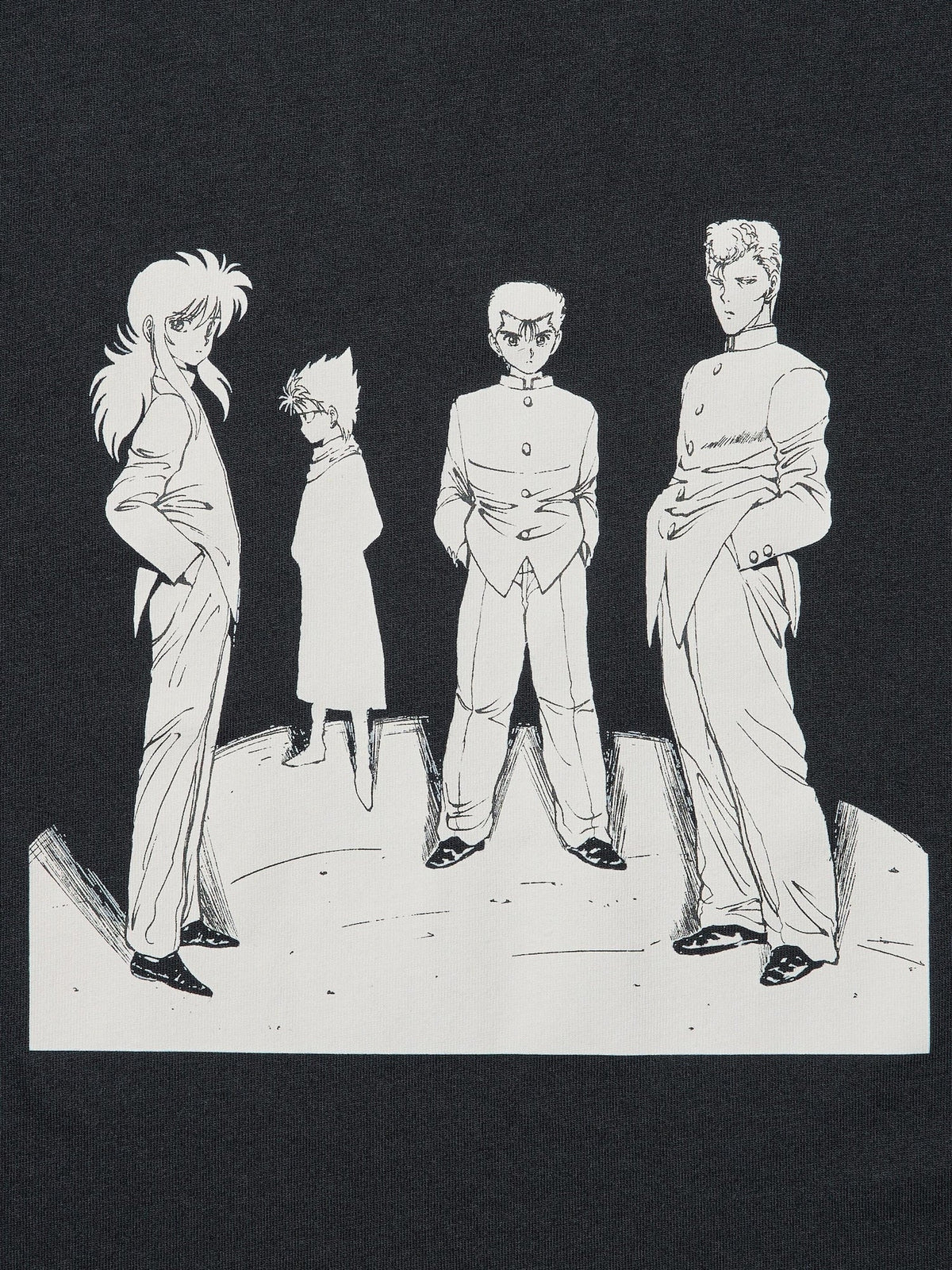 UNIQLO Yu Yu Hakusho Manga UT T-Shirt Shueisha 100th Anniversary Graphic Cotton Tee