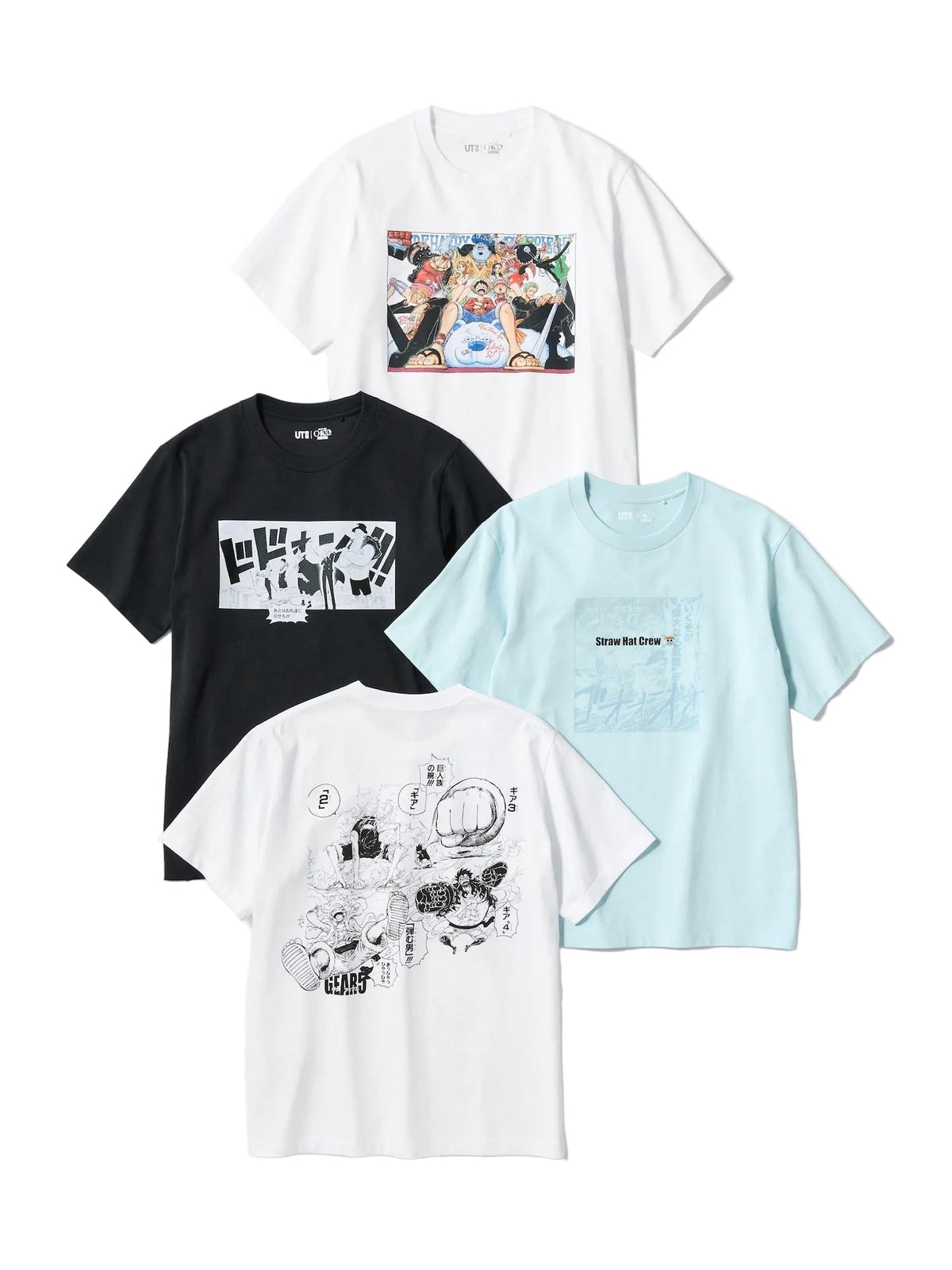 UNIQLO Manga UT Shueisha 100th Anniversary ONE PIECE Graphic Cotton T-Shirt