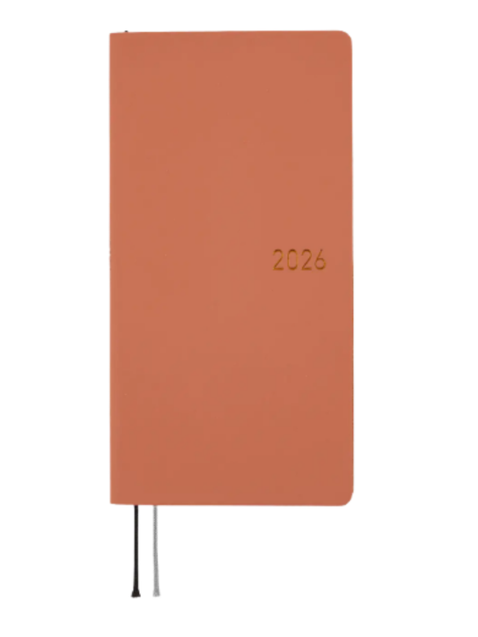 Hobonichi Smooth Milk Cocoa Weeks Planner 2026 Japanese
