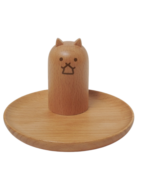 The Battle Cats Tank Cat Wooden Accessory Stand