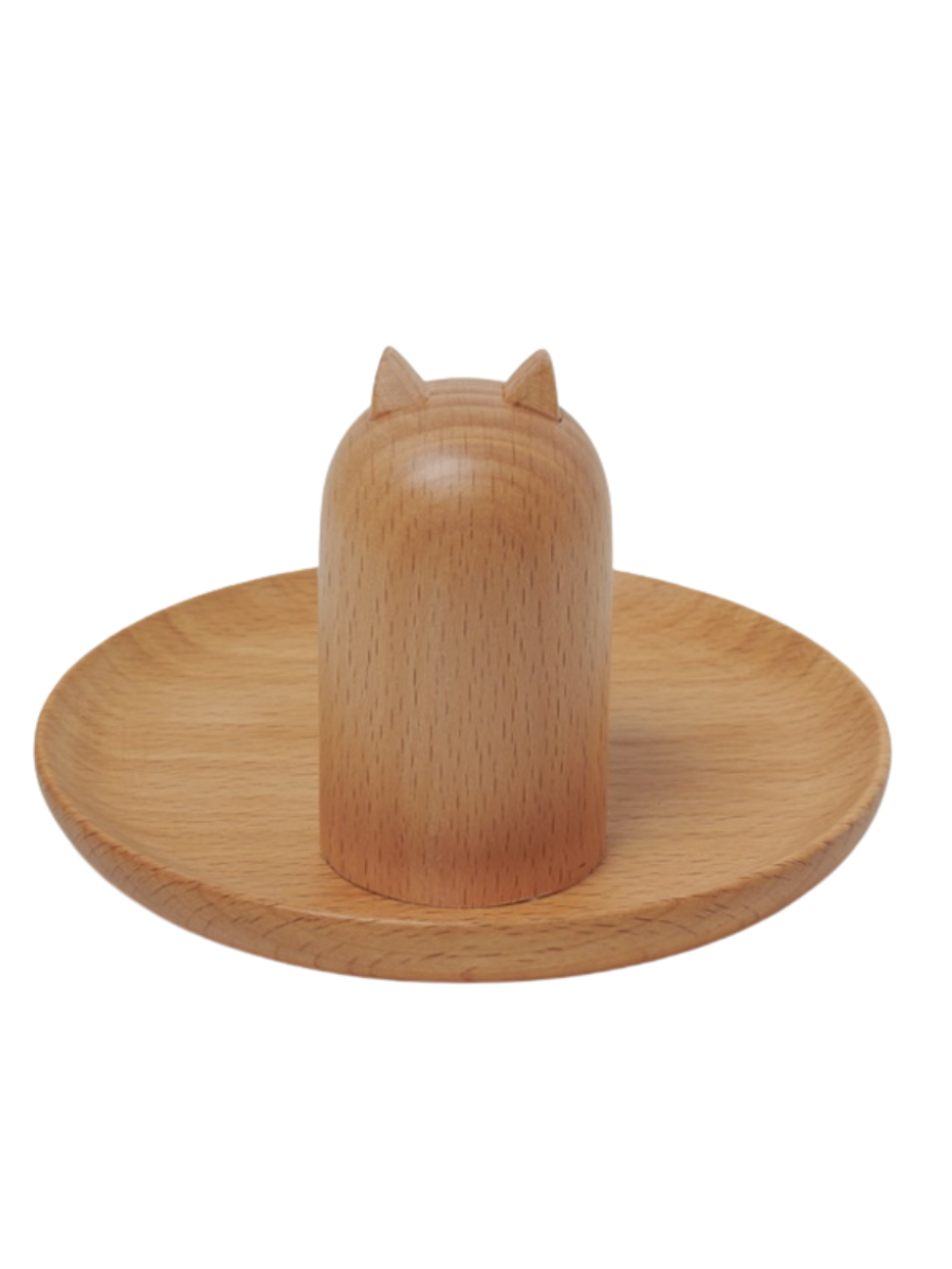 The Battle Cats Tank Cat Wooden Accessory Stand