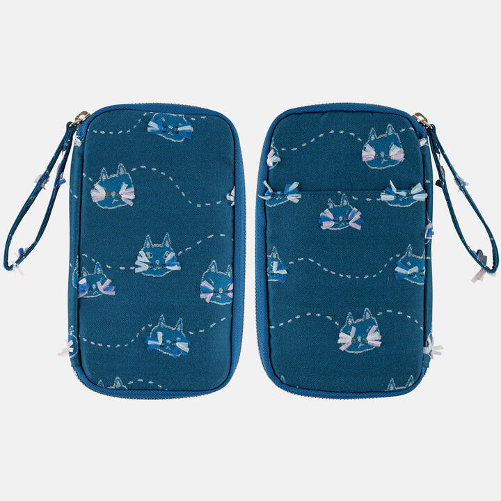 Hobonichi Techo 2026 Cat Pattern Small Drawer Pouch