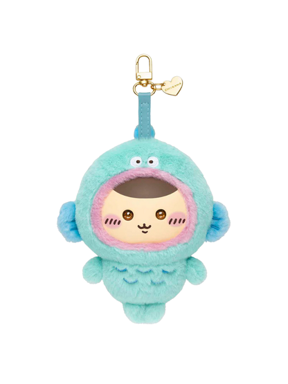 Chiikawax Sanrio Characters Kiramekko Plush Doll(Kurimanju X Hangyodon)