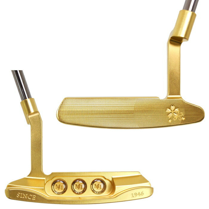 Mutsumi Honma MH282P Putter Pin Type Gold IP Golf Club
