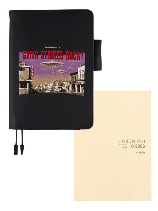 Hobonichi Techo 2026 Cousin A5 Cover – MOTHER2 “STRIKES BACK!”