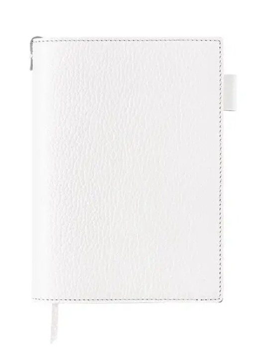 Hobonichi Techo 2026 A6 Original Planner Cover ARTS&SCIENCE Matte Shrink Leather White