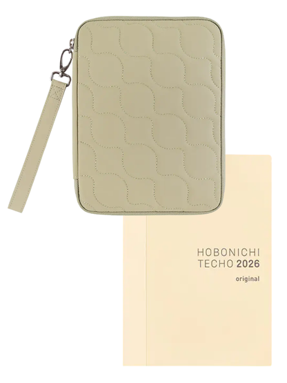 Hobonichi Techo 2026 Quilt Cover Original A6 A5 Quilted Planner Cover