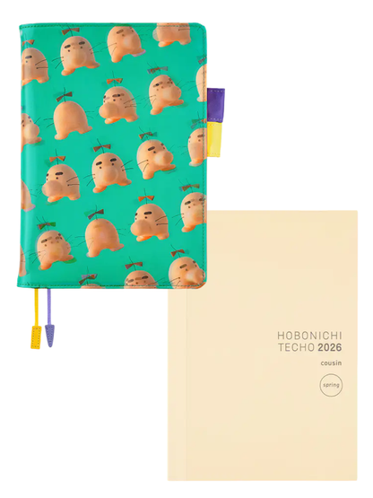 Hobonichi Techo Cousin A5 Planner Cover MOTHER Mr. Saturn Genki Genki