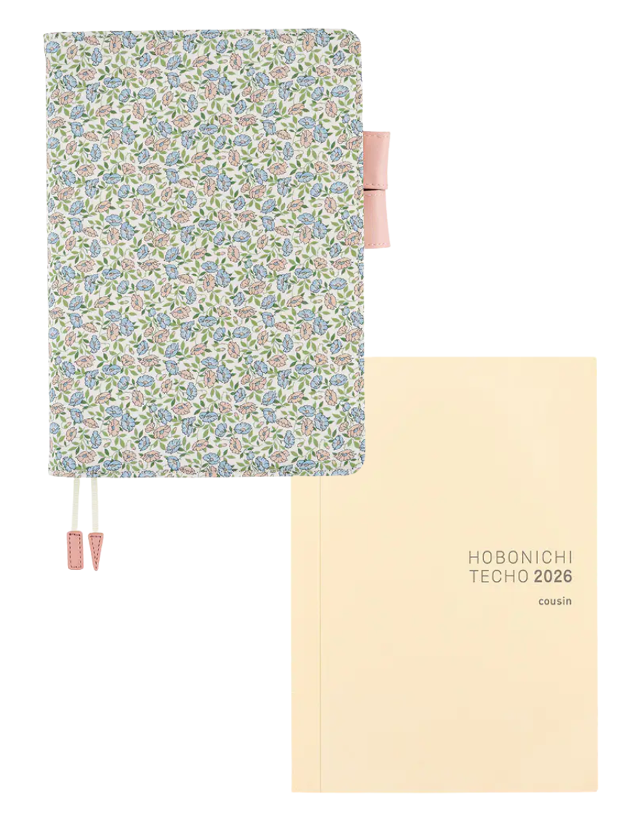 Hobonichi Liberty Fabrics Sasha Kiora Cousin A5 Planner Cover