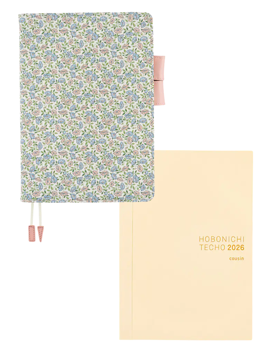 Hobonichi Liberty Fabrics Sasha Kiora Cousin A5 Planner Cover