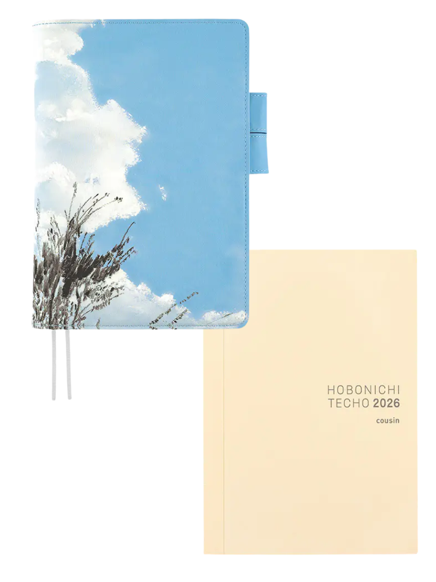 Hobonichi Kyohei Sakaguchi Sky of the Field Cousin A5 Planner Cover
