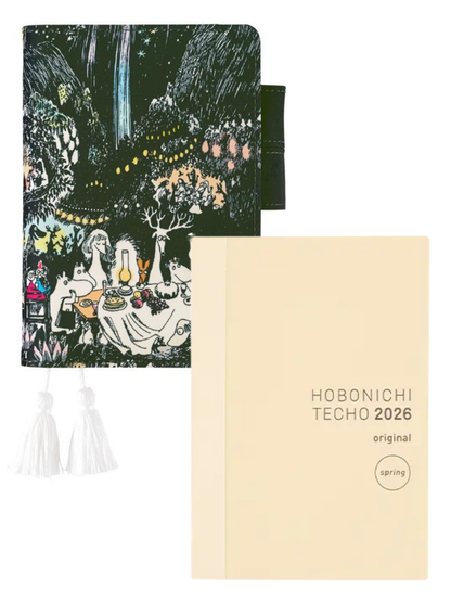 Hobonichi Techo 2026 Moomin Series "A Big Party Night" A6