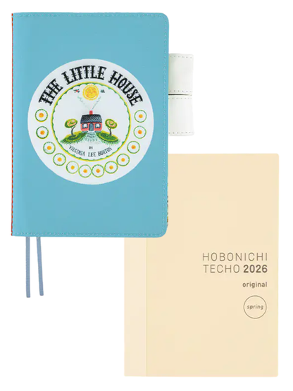 Hobonichi Techo A6 The Little House Planner Cover by Virginia Lee Burton Original Size