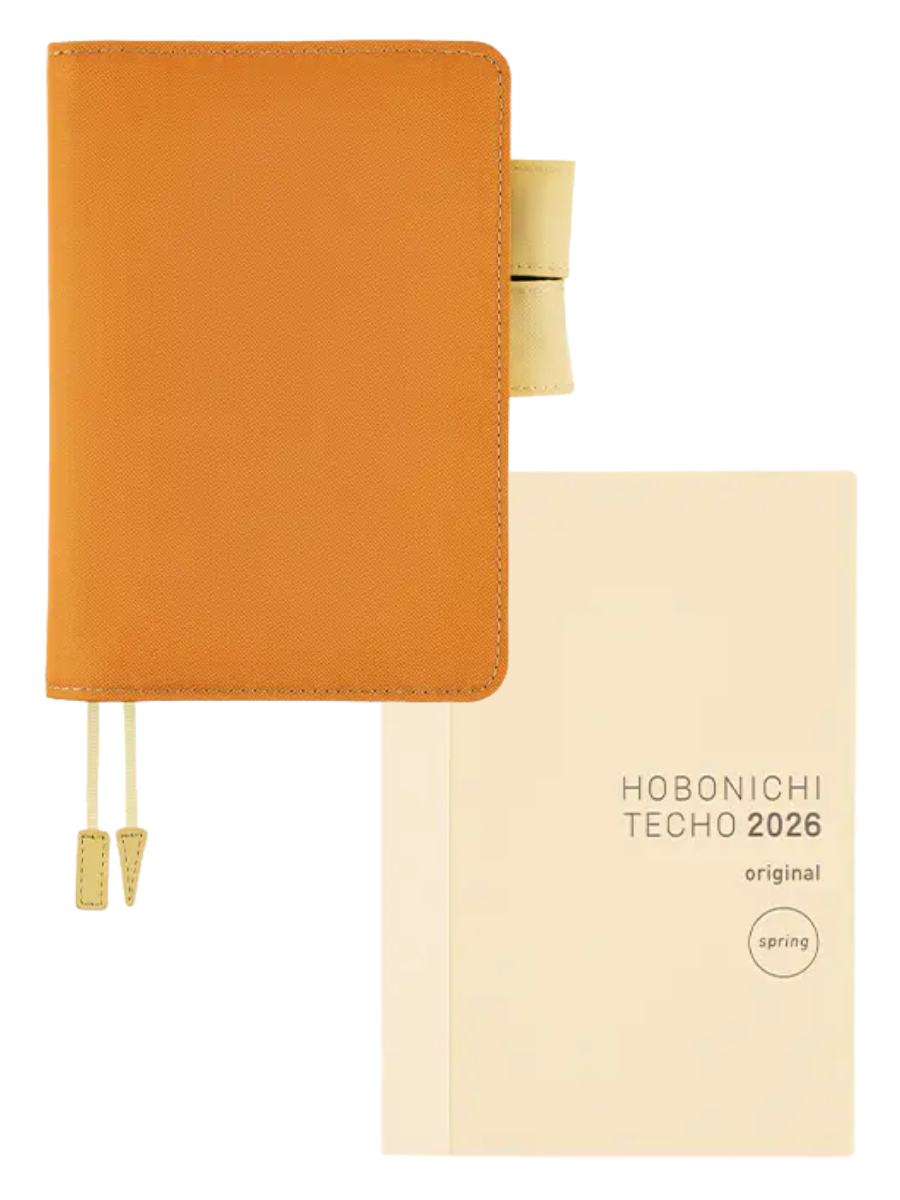 Hobonichi Techo Colors Butterscotch Cover Original Size A6 Polyester Planner Cover