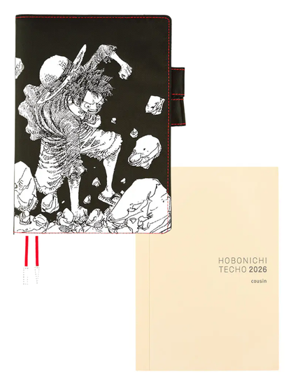 Hobonichi Techo A5 Cousin – ONE PIECE Magazine Straw Hat Luffy Planner + Cover