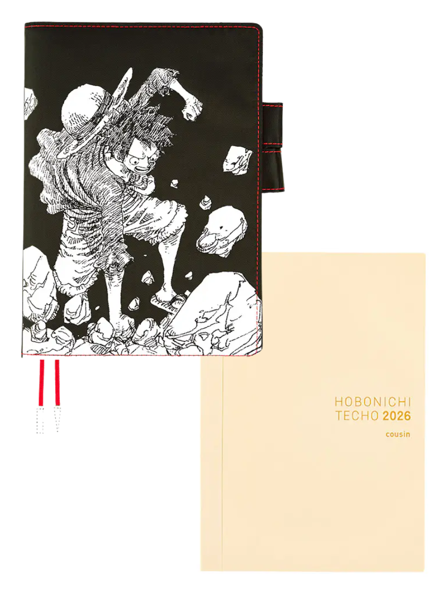 Hobonichi Techo A5 Cousin – ONE PIECE Magazine Straw Hat Luffy Planner + Cover