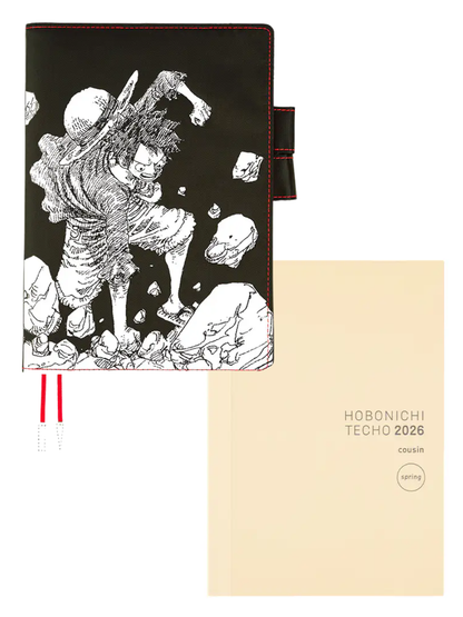 Hobonichi Techo A5 Cousin – ONE PIECE Magazine Straw Hat Luffy Planner + Cover