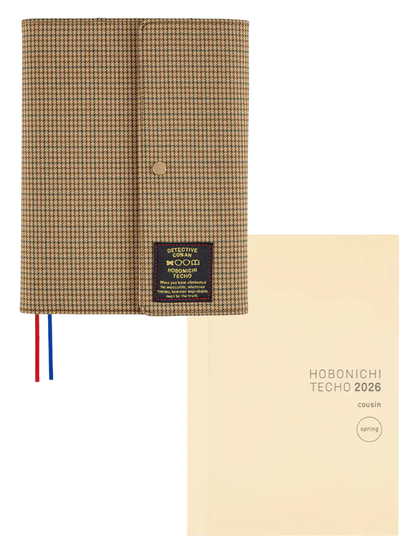 Hobonichi Techo 2026 Detective Conan Case Closed Planner