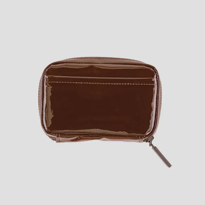 Hobonichi Techo 2026 Transparent Brown Drawer Pouch Pocket