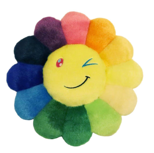 Takashi Murakami Flower Emoji 30cm plush 3
