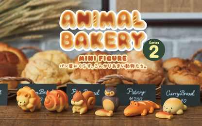 Animal Bakery Mini Figurines Series 2 Assorted Blind Box