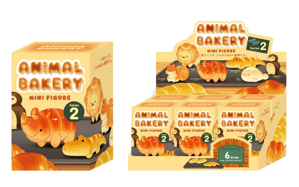 Animal Bakery Mini Figurines Series 2 Assorted Blind Box