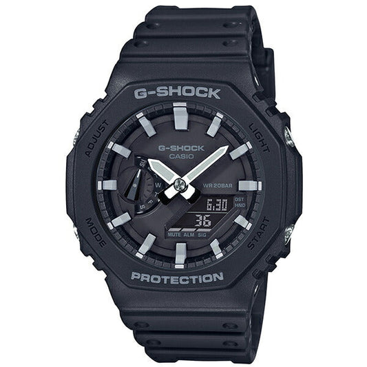 CASIO G-SHOCK GA-2100-1AJF Carbon Core Analog-Digital Watch