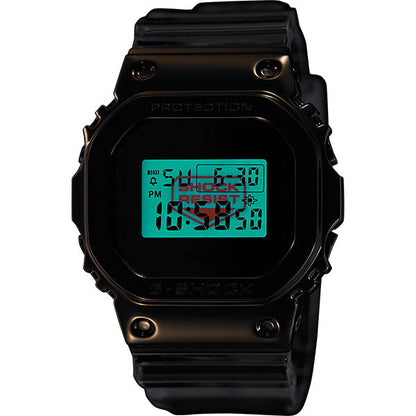 G-SHOCK GM-5600SG-9JF Metal Covered Line Gold Tone Shock Resistant Digital Watch