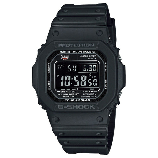 G-SHOCK GW-M5610U-1BJF Solar Powered Radio-Controlled Digital Watch
