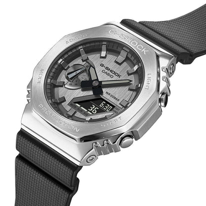 CASIO G-SHOCK GM-2100-1AJF Digital Analog Metal Bezel Resin Band LED Light Watch