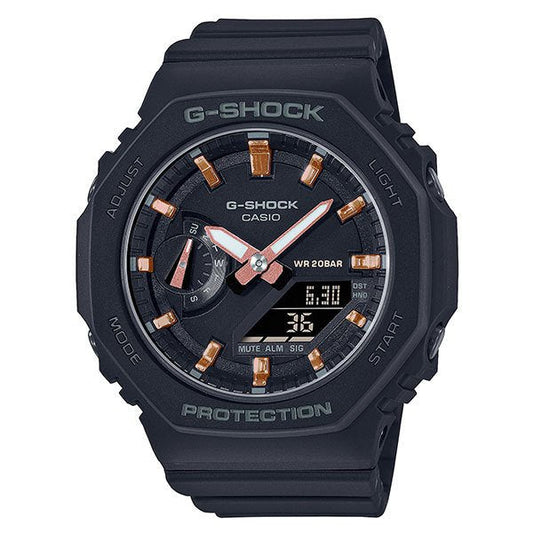 CASIO G-SHOCK GMA-S2100-1AJF  Black Analog-Digital Watch