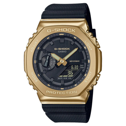 CASIO G-SHOCK GM-2100G-1A9JF New Digital-Analog Combination Metal Covered Series Watch